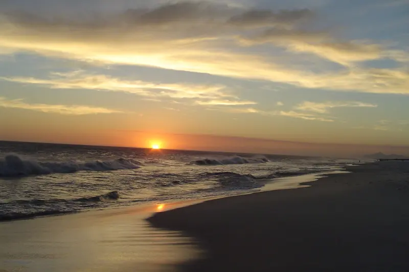 Pôr do sol em Praia Seca, Araruama